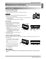 Предварительный просмотр 21 страницы LG MV09AH.NE0 Owner'S Manual