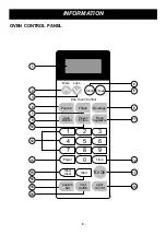 Предварительный просмотр 8 страницы LG MV1304W Manual