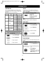 Preview for 11 page of LG MV1502B Owner'S Manual & Cooking Manual