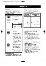 Preview for 17 page of LG MV1502B Owner'S Manual & Cooking Manual