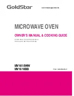 LG MV1610BB Owner'S Manual & Cooking Manual предпросмотр