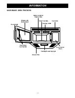 Предварительный просмотр 7 страницы LG MV1610BB Owner'S Manual & Cooking Manual