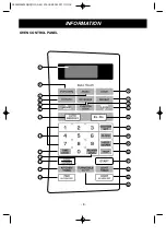 Preview for 8 page of LG MV1615B Owner'S Manual & Cooking Manual