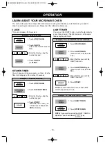 Preview for 10 page of LG MV1615B Owner'S Manual & Cooking Manual