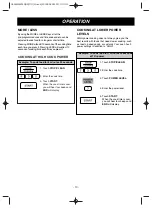 Preview for 13 page of LG MV1615B Owner'S Manual & Cooking Manual