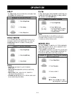 Предварительный просмотр 12 страницы LG MV1735B Owner'S Manual & Cooking Manual