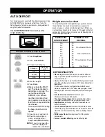 Предварительный просмотр 18 страницы LG MV1735B Owner'S Manual & Cooking Manual