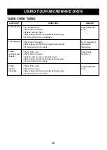 Предварительный просмотр 20 страницы LG MV2297FSPL Owner'S Manual