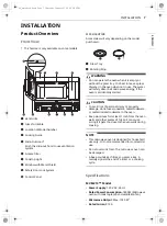 Предварительный просмотр 7 страницы LG MVEL203 Series Owner'S Manual