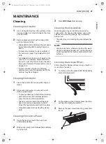 Preview for 27 page of LG MVEL212 Series Owner'S Manual