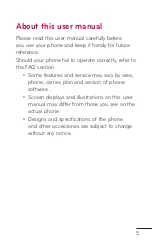 Preview for 5 page of LG myTouch User Manual