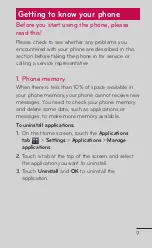 Preview for 9 page of LG myTouch User Manual