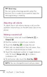 Preview for 48 page of LG myTouch User Manual