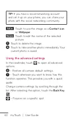 Preview for 60 page of LG myTouch User Manual