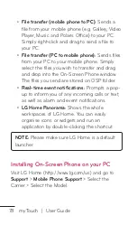 Preview for 78 page of LG myTouch User Manual