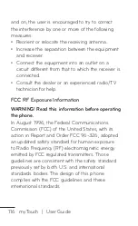 Preview for 116 page of LG myTouch User Manual