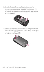 Preview for 168 page of LG myTouch User Manual