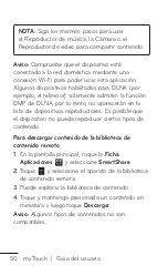 Preview for 198 page of LG myTouch User Manual