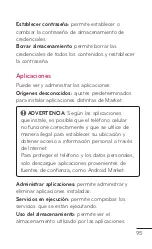 Preview for 243 page of LG myTouch User Manual