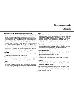 Предварительный просмотр 43 страницы LG MZ9480YRC Owner'S Manual