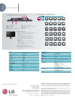 Preview for 2 page of LG N194WA Specifications