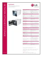 Preview for 2 page of LG N2R1DD2 -  N2R1 NAS Server Specifications