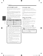 Предварительный просмотр 14 страницы LG NB2530A Owner'S Manual