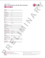 Preview for 2 page of LG NB3530A Specifications