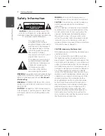 Preview for 2 page of LG NB4530B Owner'S Manual