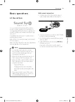 Предварительный просмотр 15 страницы LG NB5630A Owner'S Manual