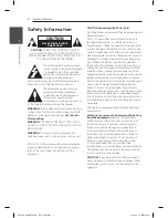 Preview for 2 page of LG ND3520 Owner'S Manual