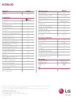 Preview for 2 page of LG ND5630 Specifications