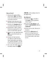 Preview for 23 page of LG New Chocolate BL40 User Manual