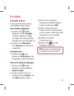 Preview for 25 page of LG New Chocolate BL40 User Manual