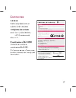 Preview for 219 page of LG New Chocolate BL40 User Manual