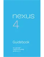 Preview for 1 page of LG Nexus 4 Manual Book