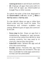 Preview for 199 page of LG Nexus 4 Manual Book