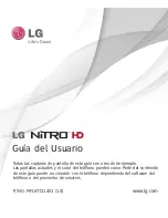 Preview for 1 page of LG Nitro HD (Spanish) Guía Del Usuario