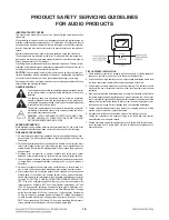 Предварительный просмотр 4 страницы LG NP8540 MusicFlow H5 Service Manual