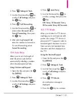 Preview for 123 page of LG Octane User Manual