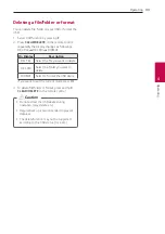 Preview for 33 page of LG OL55D Owner'S Manual