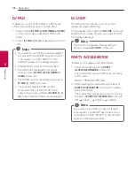 Preview for 36 page of LG OL55D Owner'S Manual