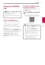 Preview for 41 page of LG OL55D Owner'S Manual