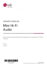 LG OL75DK Owner'S Manual preview