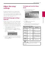 Предварительный просмотр 21 страницы LG OL75DK Owner'S Manual