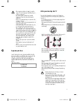 Предварительный просмотр 5 страницы LG OLED**W7S series Safety And Reference