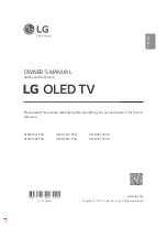 LG OLED48C1PSA Owner'S Manual предпросмотр