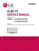 LG OLED55/65C9AUA Service Manual предпросмотр