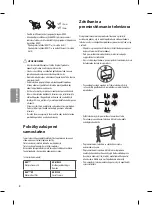 Предварительный просмотр 72 страницы LG OLED55B6 Series Safety And Reference