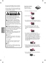 Предварительный просмотр 2 страницы LG OLED55B6P Owner'S Manual